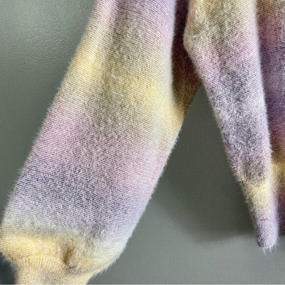 INC International Concepts Eyelash Sweater Space Dyed Striped - Picture 3 of 7